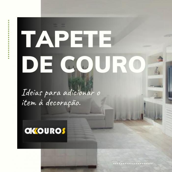 Tapetes de Couro