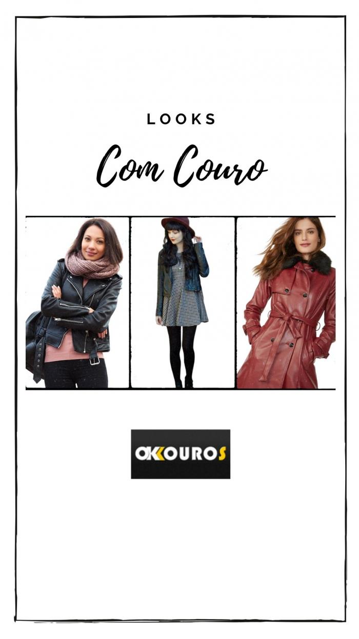 Looks com Couro