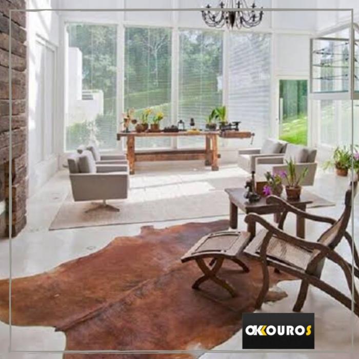 Como usar Tapete de Couro na decoração?