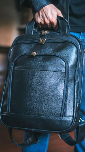 Mochila de Couro OK 3 em 1 7654 HUMBERTO 