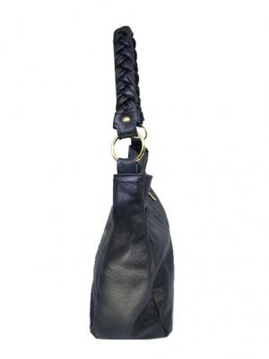 Bolsa de Couro 1412 Preta 