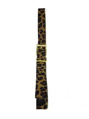 Cinto de Couro Feminino 1737 Animal Print 