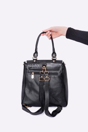 Bolsa/Mochila de Couro 4438 JULIA 