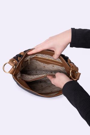 Bolsa de Couro 1412 ESTELA 