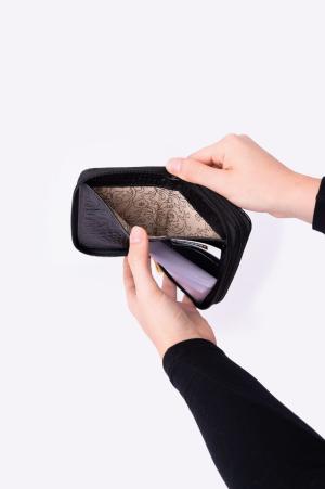 Carteira Feminina de Couro 8358 