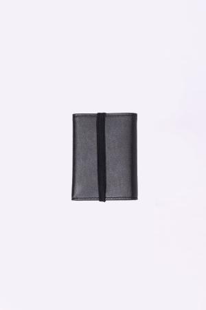 Carteira Mini de Couro com Elástico 4194 